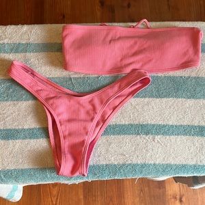 Matching bathing suit set